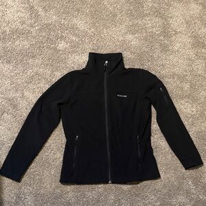 Women's Fast Trek™ Fleece Jacket-Black Size Large Full Zip Up